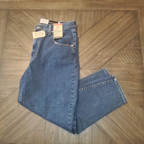 Levi's High Waisted Mom Jeans 32x27 Silvertab Tapered Womens Blue A36990002 Rise - Picture 1 of 12